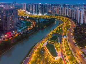 激发公园城市经济活力 成都温江以营建“两河一心”新潮消费带引领新型消费风向标