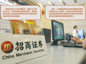 8年前投行业务涉嫌违法违规 招商证券被证监会立案调查