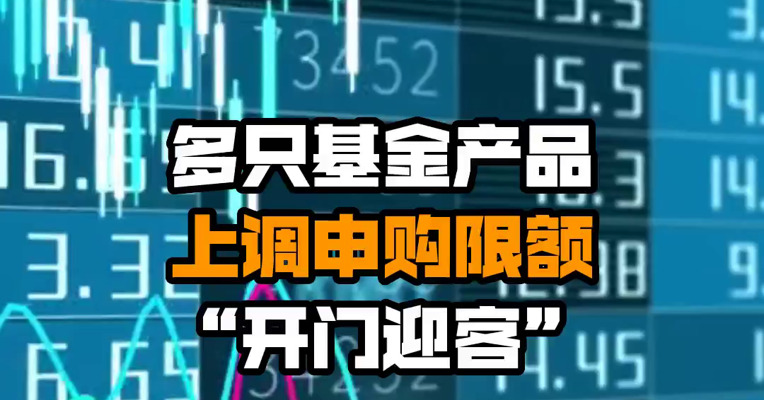 多只基金产品上调申购限额“开门迎客”