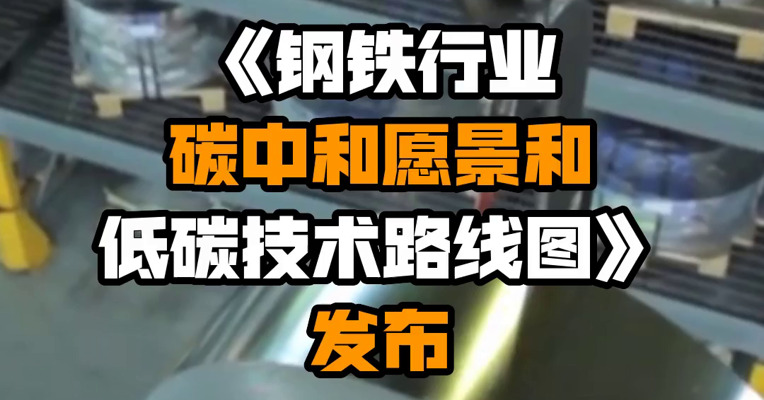 《钢铁行业碳中和愿景和低碳技术路线图》发布