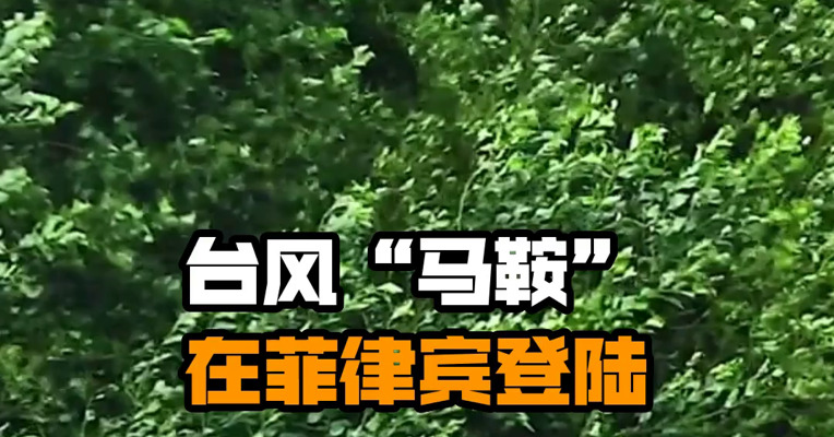 台风“马鞍”在菲律宾登陆