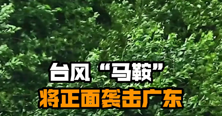 台风“马鞍”将正面袭击广东