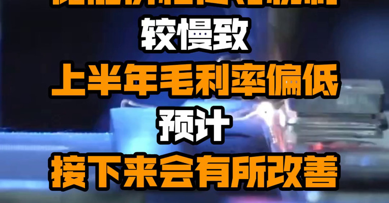 宁德时代：储能价格传导机制较慢致上半年毛利率偏低 预计接下来会有所改善