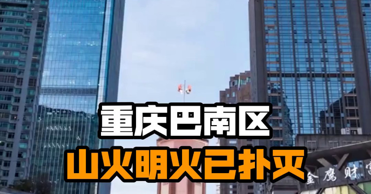 重庆巴南区山火明火已扑灭