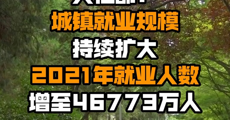 人社部：城镇就业规模持续扩大 2021年就业人数增至46773万人
