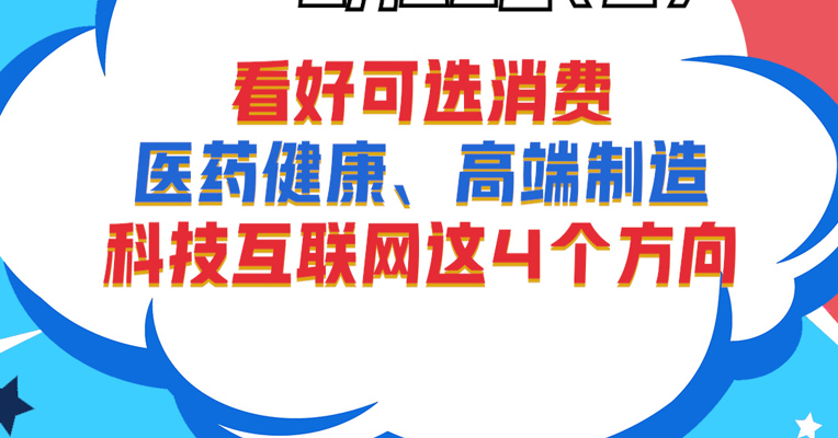 广发基金国际业务部基金经理 樊力谨：看好可选消费、医药健康、高端制造、科技互联网4个方向