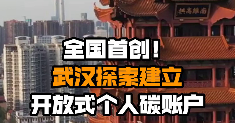 全国首创！ 武汉探索建立开放式个人碳账户
