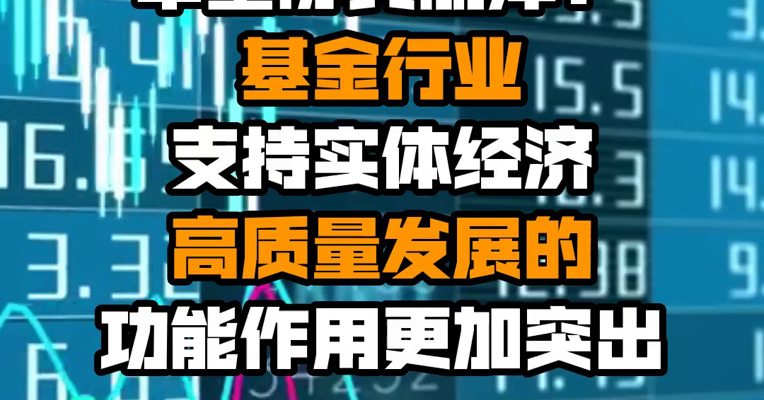 中基协黄丽萍：基金行业支持实体经济高质量发展的功能作用更加突出