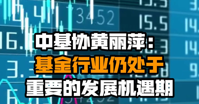 中基协黄丽萍：基金行业仍处于重要的发展机遇期