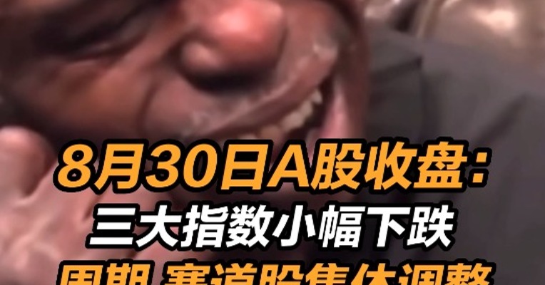 8月30日A股收盘：三大指数小幅下跌 周期赛道股集体调整 