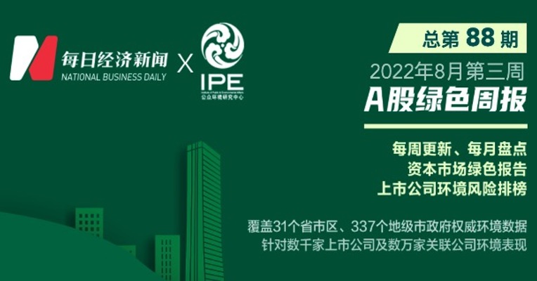 绿色投资排雷周报： 这家上市猪企子公司环境违法被限制生产