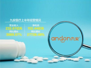 九安医疗上半年净利激增277倍 二季度业绩贡献却不足7%