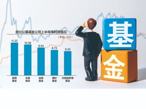 上半年公募遭遇“寒气”21家公司净利润同比下跌