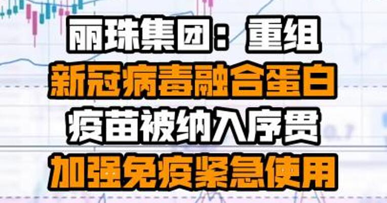 丽珠集团：重组新冠病毒融合蛋白疫苗被纳入序贯加强免疫紧急使用
