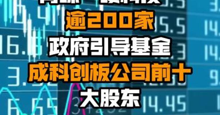 青睐“硬科技” 逾200家政府引导基金成科创板公司前十大股东