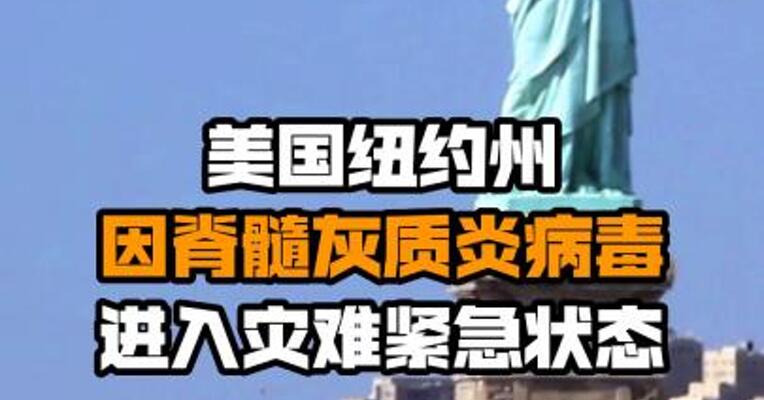 美国纽约州因脊髓灰质炎病毒进入灾难紧急状态