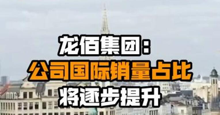 龙佰集团：公司国际销量占比将逐步提升