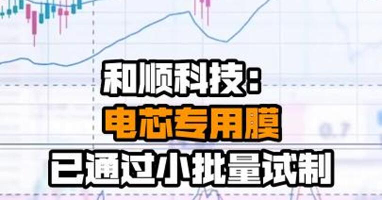 和顺科技：电芯专用膜已通过小批量试制