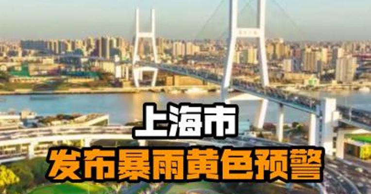 上海市发布暴雨黄色预警