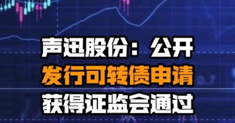声迅股份：公开发行可转债申请获得证监会通过