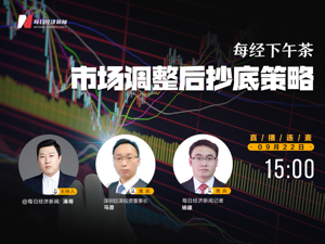 直播丨每经下午茶：市场调整后抄底策略