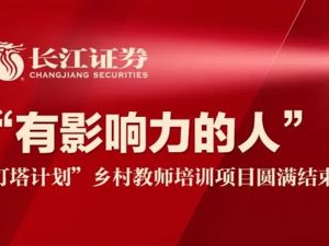 凝心聚“智”，蓄势未来 长江证券首期“灯塔计划”乡村教师培训项目圆满结束