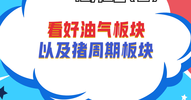 深圳巨泽投资董事长 马澄：看好油气板块以及猪周期板块