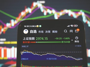 沪指跌1.66% 成交处地量水平