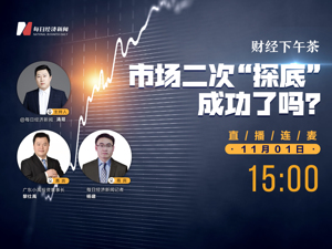直播丨财经下午茶：市场二次“探底”成功了吗？
