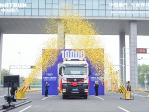 中国重汽重卡单月出口首破万辆 重卡行业迎外贸出口机遇期