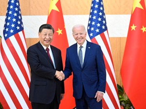 习近平同美国总统拜登在巴厘岛举行会晤