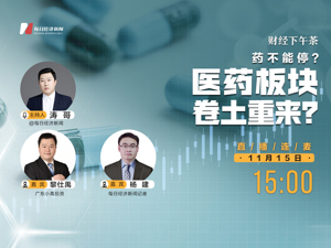 直播 | 财经下午茶：抗疫医药板块卷土重来？