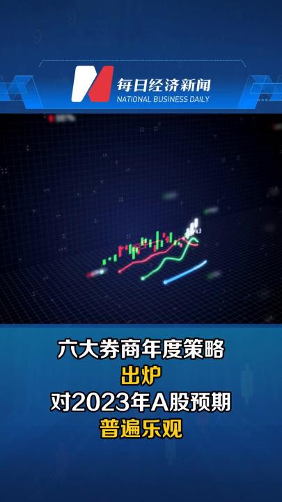 六大券商年度策略出炉 对2023年A股预期普遍乐观