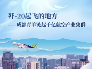 H5丨成都青羊带你飞！一起看歼-20起飞的地方如何链起千亿航空产业集群