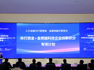积分贷发放额度居全国试点高新区第一 成都高新区发布年度科技企业创新积分榜