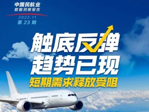 民航数据洞察丨11月民航市场触底，防疫政策优化后反弹趋势已现