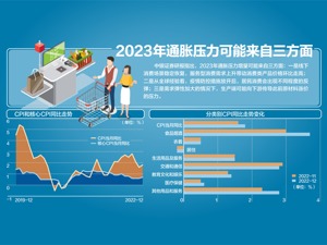 2022年CPI涨2% 物价总水平持续平稳