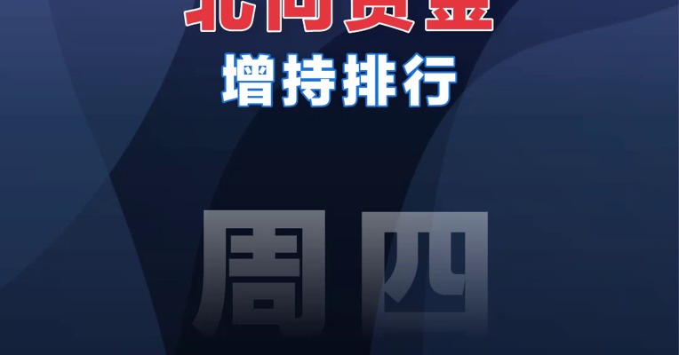 【01.19北向资金】北向资金增持排行