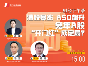 直播 | 财经下午茶：港股暴涨 A50飙升 兔年A股“开门红”成定局？