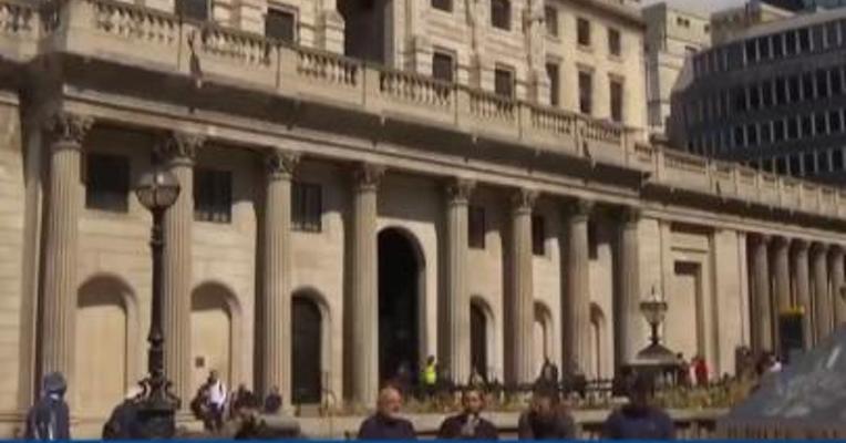 英国央行宣布将基准利率上调50个基点至4.00%，符合市场预期
