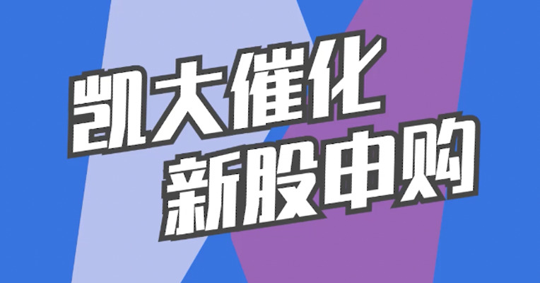 北交所2月23日可打新股：凯大催化