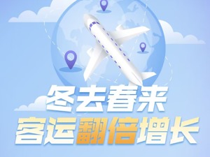 民航数据洞察丨1月多家上市航司客运业务翻倍式增长  东北航线备受上海旅客追捧