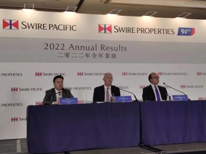 年报现场| 太古地产董事局主席白德利：内地物业总楼面面积10年内增1倍，一如既往看好大湾区