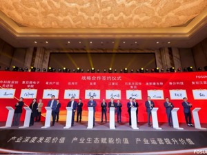 这地与复星集团签订战略合作协议，去年GDP预计达1130亿