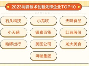 夺心智、强智能、探方向、寻未来 2023中国消费创新先锋榜重磅揭晓