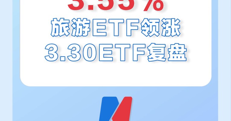 3月30日，旅游ETF领涨全市场，涨幅为3.55%!