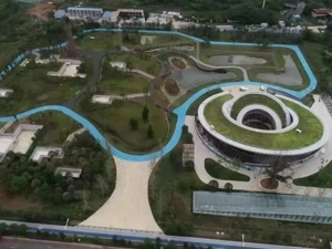 每年节水700万吨 成都东部新区加速建设“藏”在公园下的再生水厂