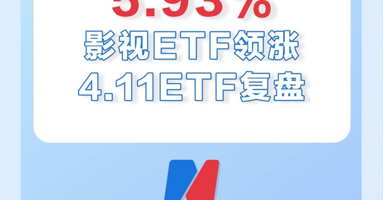 4月11日，影视ETF大涨近6%，游戏ETF也涨得不错！