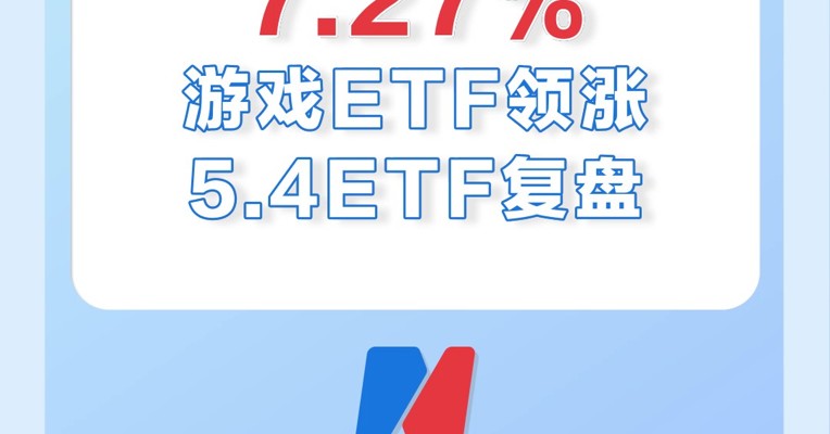 5月4日，游戏、传媒ETF继续大涨，多只涨超5%！