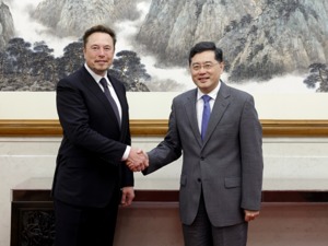 刚刚，秦刚会见马斯克！马斯克：特斯拉反对“脱钩断链”，愿继续拓展在华业务